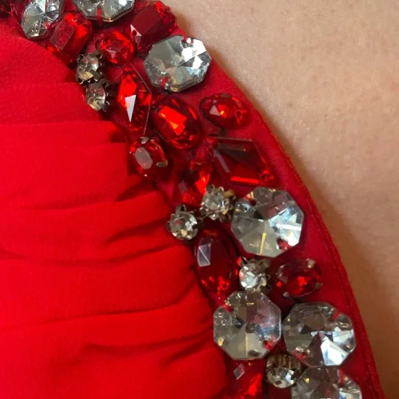 Deb size 13 red dress - Picture 3 of 5